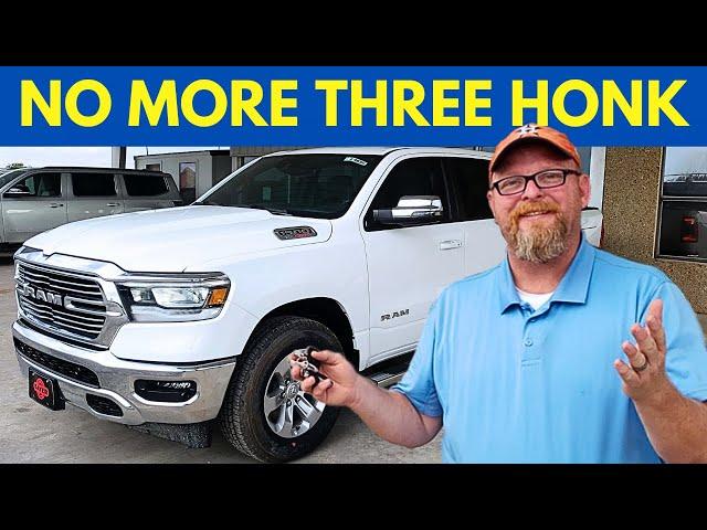 Embarrassingly easy way to stop the three horn honk on Ram trucks