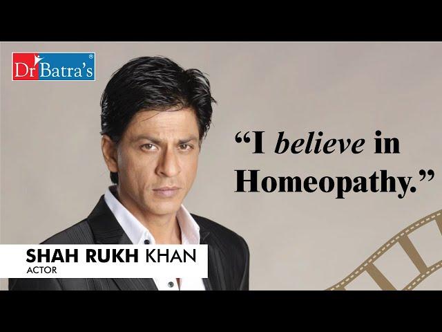 Did you know Shahrukh Khan believes in homeopathy? Dr Batras homeopathy review