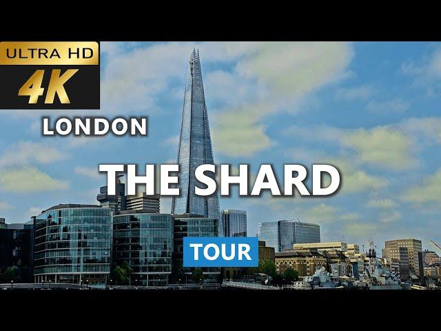 [4k] The Shard Tour | The View from the Shard | The Shard London | London attractions