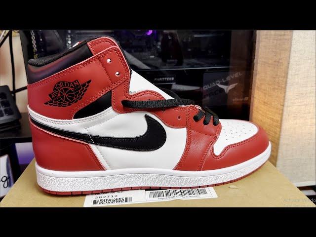 2024 Hand Made Pair of 1985 Chicago Air Jordan 1 - Version 2.0 Excellent Quality