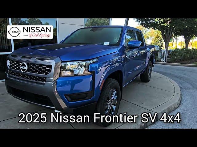 The 2025 Nissan Frontier in a new color!! | Nissan of Cool Springs