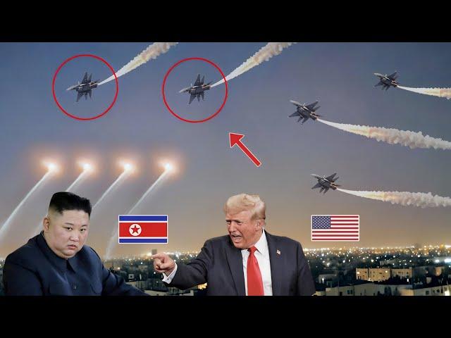 1 Minute Ago! US Successfully Shot Down 150 North Korean F-35 Fighter Jets