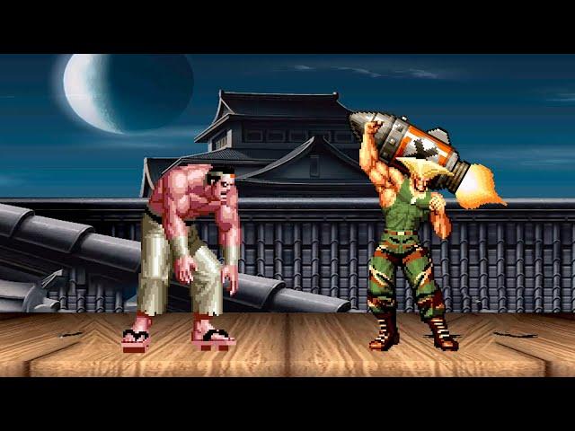 DAEMON GORO vs GUILE!!!