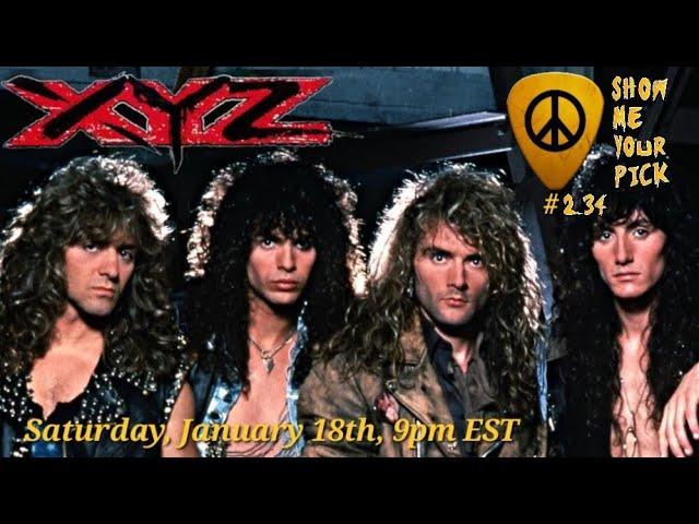SHOW ME YOUR PICK *234 XYZ #80sRock, #HairMetal, #CharvelGuitars, #GuitarPicks, #RockMemorabilia,