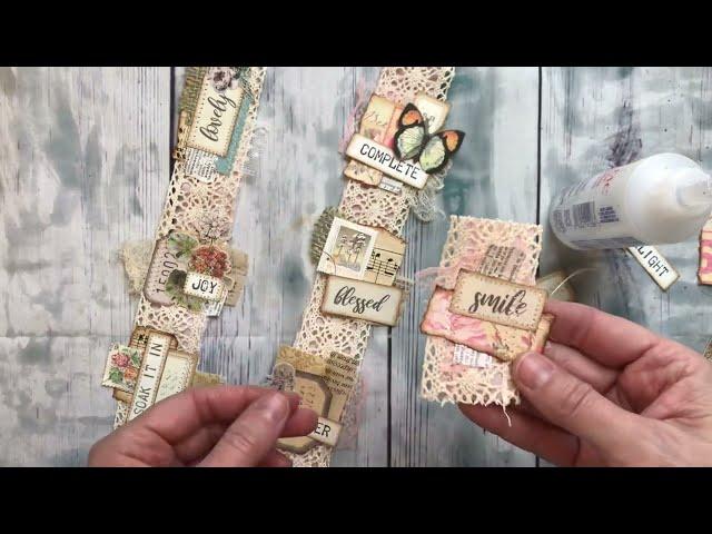 #8 Snippets for Junk Journal Embellishments,  Super Simple, Junk Journal from Start to Finish