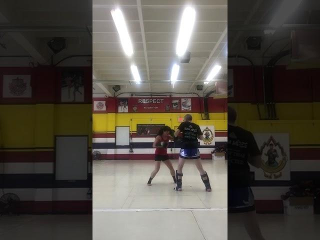 Muay Thai boxing hand drills