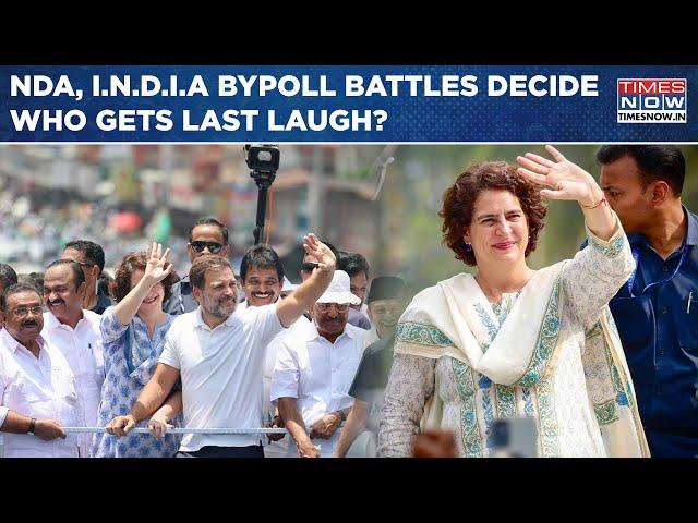 Results 2024: NDA, I.N.D.I.A Bypoll Battles, Priyanka Gandhi's Wayanad Debut Test | Who's Winning?