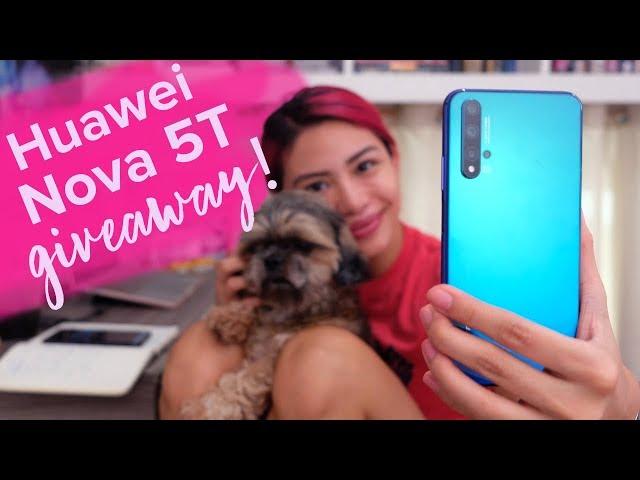 Huawei Nova 5T doggie camera test + GIVEAWAY!