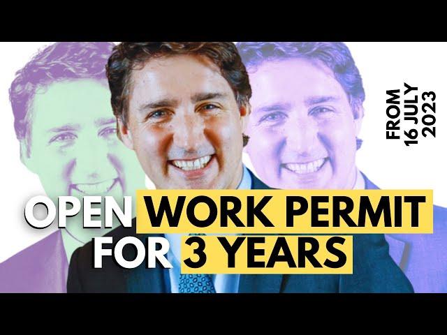 Good News: Canada announces new work permit!! CIC News July 2023