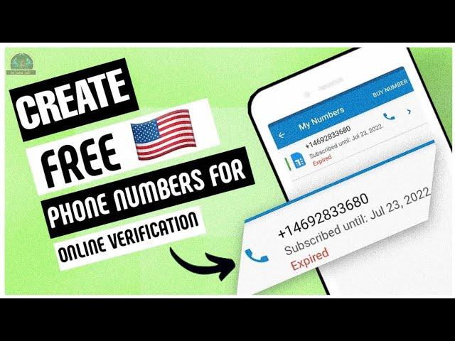 How To Create Free USA Phone Number For Online Verification 2023 - Free USA Phone Number