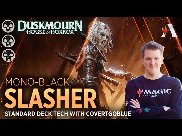 DUSKMOURN - Mono-Black Slasher | Standard Deck Tech with CovertGoBlue | MTG Arena