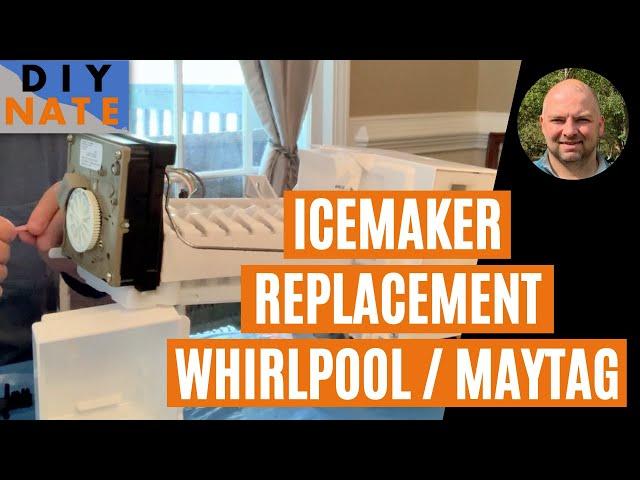 How to Replace Your Icemaker (Maytag / Whirlpool W10882923 Replacement): Full Steps! - by DIYNate