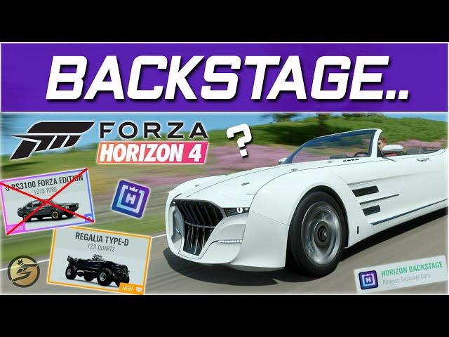 MISSING CARS from the UPDATED Backstage Pass Forza Horizon 4 Update