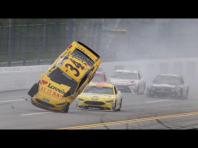 Top 40 Nascar Crashes of the 2016 Season