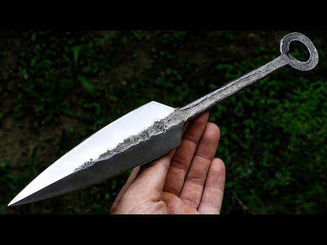 Forged Bottle Opener, but it's a Kunai