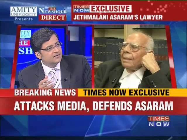 The Newshour Debate: Defends Asaram, attacks media