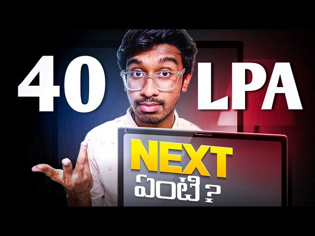 Reality of My *40 LAKHS* Job and Enduku Manesam? Software Engineer Reality In Telugu