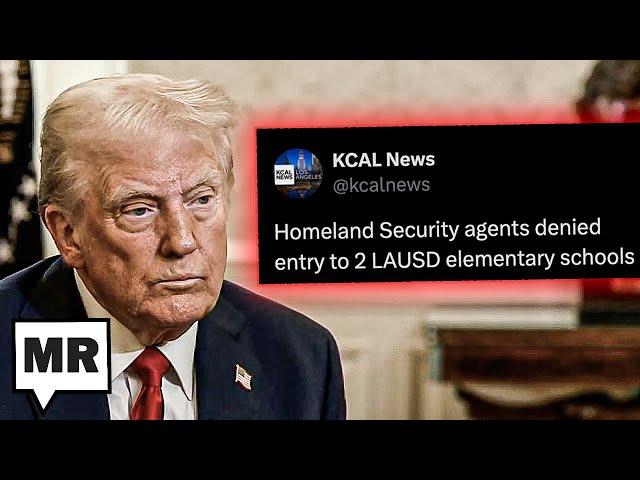 Trump's Agents Are Stalking Kids At Elementary Schools Now