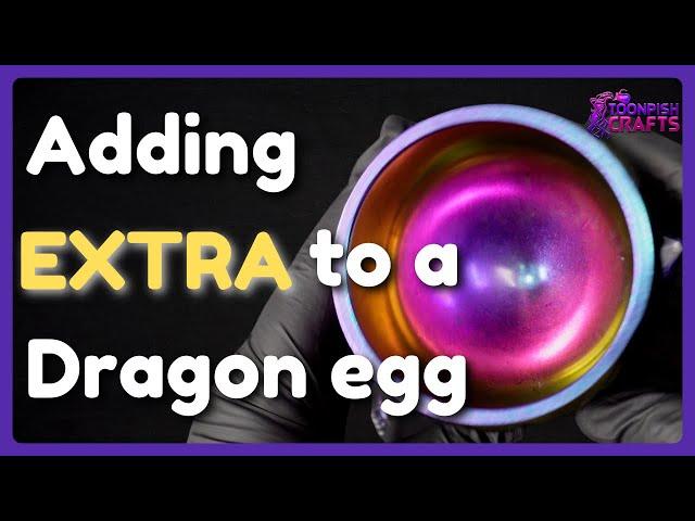 I share a secret inside this AMAZING coloured resin egg