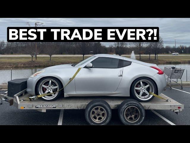 TRADED A 1990 MIATA FOR A 370Z!!