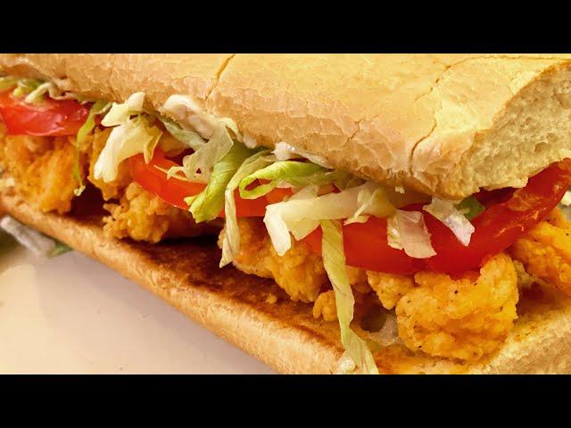 Shrimp Po’Boy by The Cajun Ninja