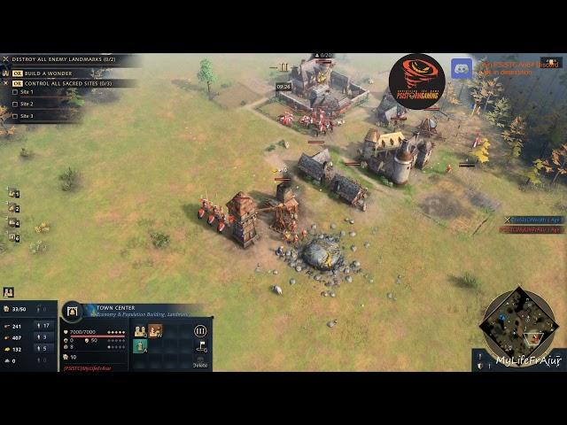 Age of Empires IV Sunday Tourney l2p AoE IV server   MyLifeFrAiur vs TheSinOfWrath Semi final