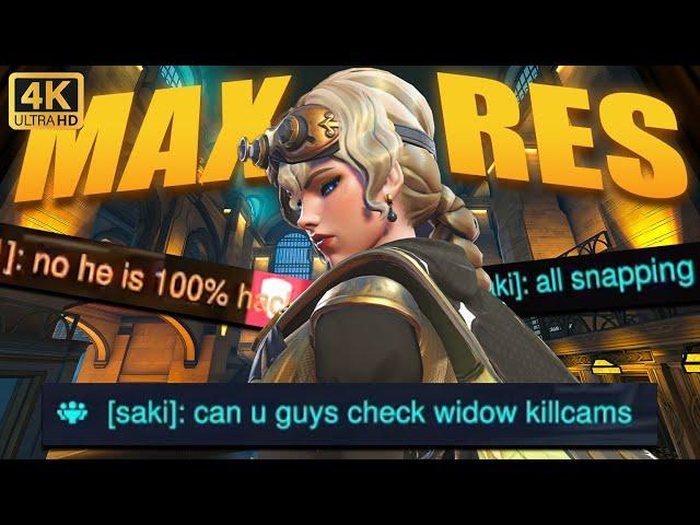 I tried 4K MAX SETTINGS and it felt like CHEATING in Overwatch 2