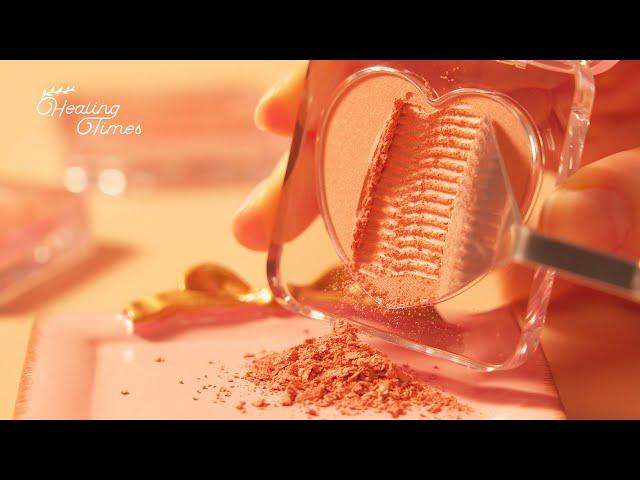 [ASMR] Satisfying Cosmetic Destruction With Peach Fuzz Products 