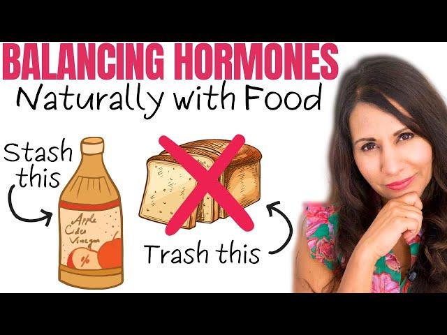 Balance Hormones NATURALLY - Foods You Must Trash Today for Hormone Health! | Dr. Taz