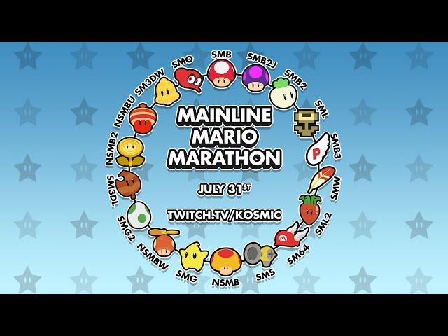 [uncut] The Mainline Mario Marathon (part 1)