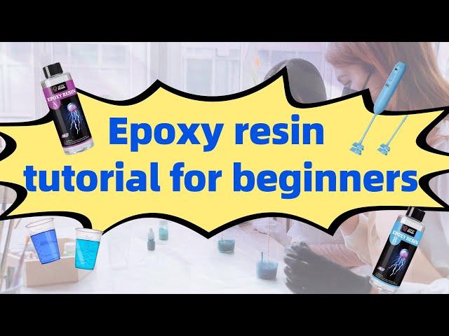 Resin Basics| Epoxy resin mixing guide| Beginners step by step