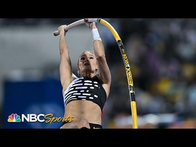 Katie Moon's dramatic final pole vault determines Diamond League victory in Lausanne | NBC Sports