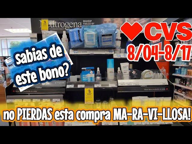 no PIERDAS esta compra MA-RA-VI-LLOSA en CVS 8/4/24 - 8/17/24