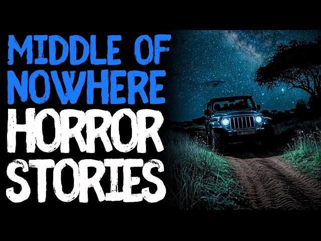 True Middle of Nowhere Scary Horror Stories for Sleep | Black Screen With Rain Sounds