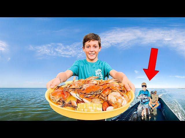 Louisiana Blue Crab Catch And Cook