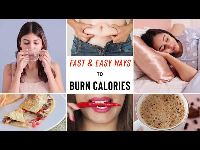 These are the EASIEST & FASTEST ways to BURN CALORIES!