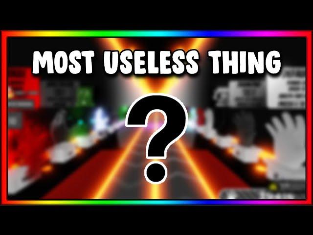 This is the MOST USELESS THING in Roblox Slap Battles