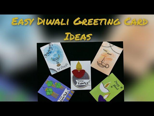 Easy Diwali Greeting card ideas for kids#DIY greeting cards#Handmade greeting cards