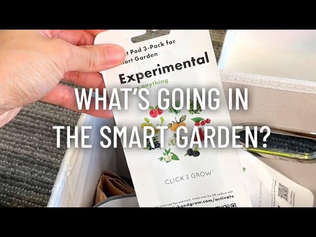 What’s Going in the Smart Garden 9?