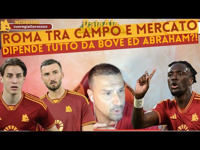 ROMA TRA CAMPO E MERCATO. DIPENDE TUTTO DA BOVE ED ABRAHAM?!