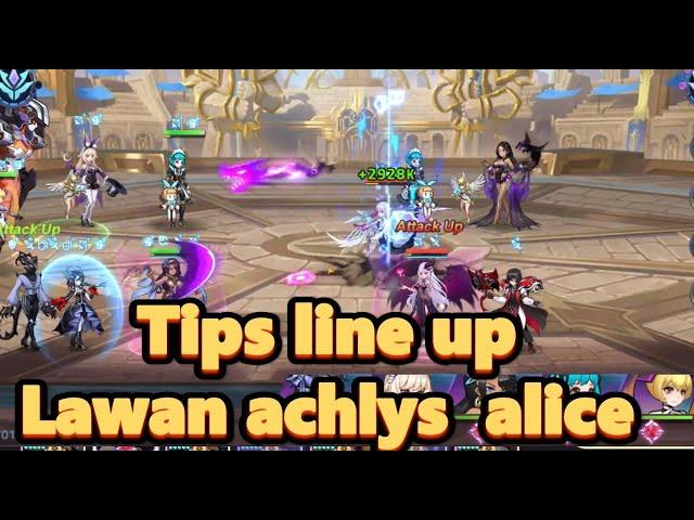 Tips lawan kombo shar lunox achlys alice - Mobile legends adventure