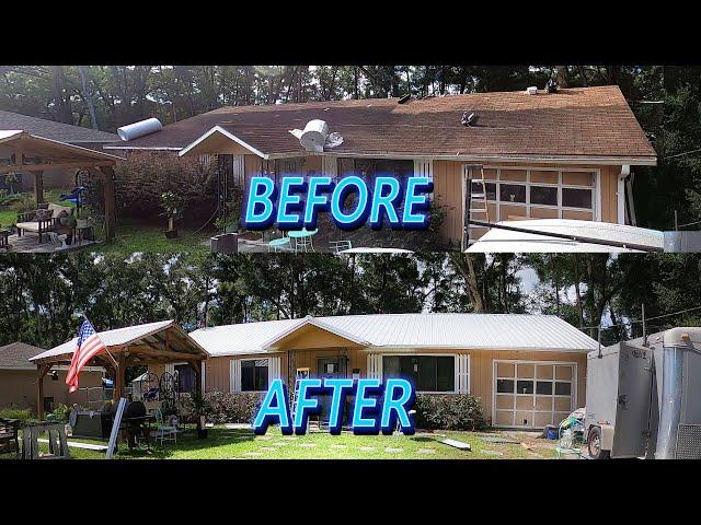 Metal Roof Install Over Shingles