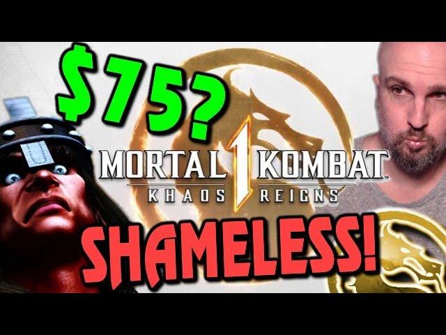 THIS IS CRIMINAL! Mortal Kombat 1 Expansion Requires A BANK LOAN To Buy Khaos Reigns