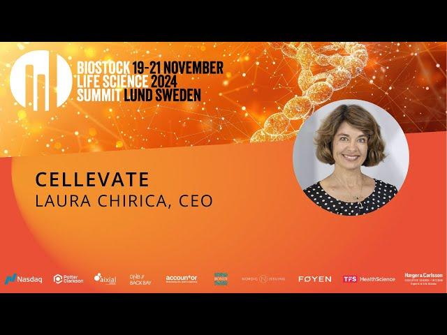 Cellevate | BioStock Life Science Summit 2024