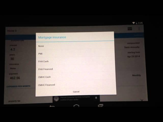 Villa Mortgage Calculator Android App Review