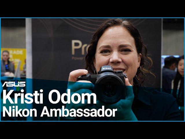 Kristi Odom Nikon Ambassador @ Adobe MAX 2019