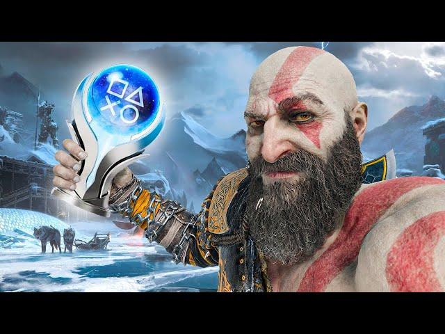 El PLATINO de God of War Ragnarok es realmente INCREIBLE