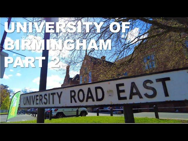 [4K] University of Birmingham Red Brick University Campus Walk l 버밍엄 레드브릭 대학교 캠퍼스 산책 l 伯明翰紅磚大學校園散步