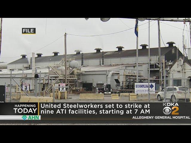 Steelworkers Set To Strike At Allegheny Technologies