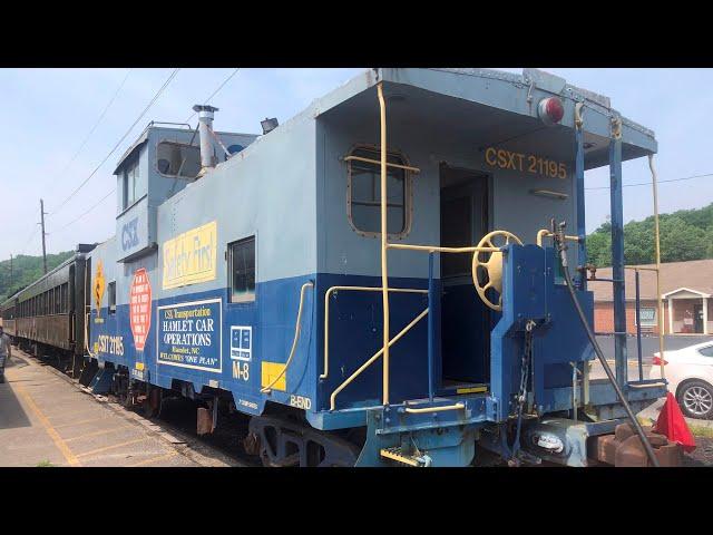 Private Caboose Railcar Paul Hillman Whitewater Valley Railroad Connersville Metamora Indiana Travel